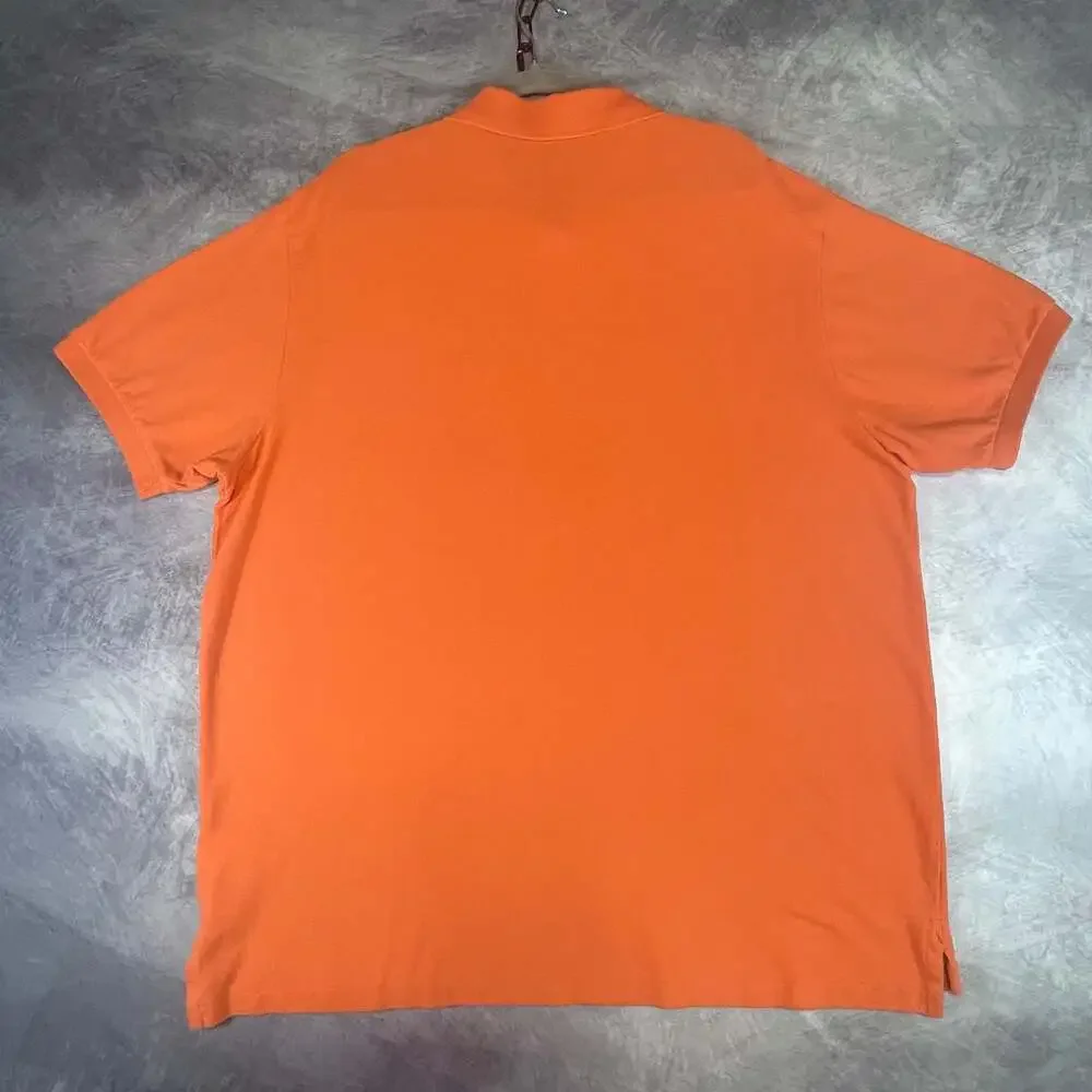 Polo Ralph Lauren Classic Fit Orange Short Sleeve Polo Shirt 2XB